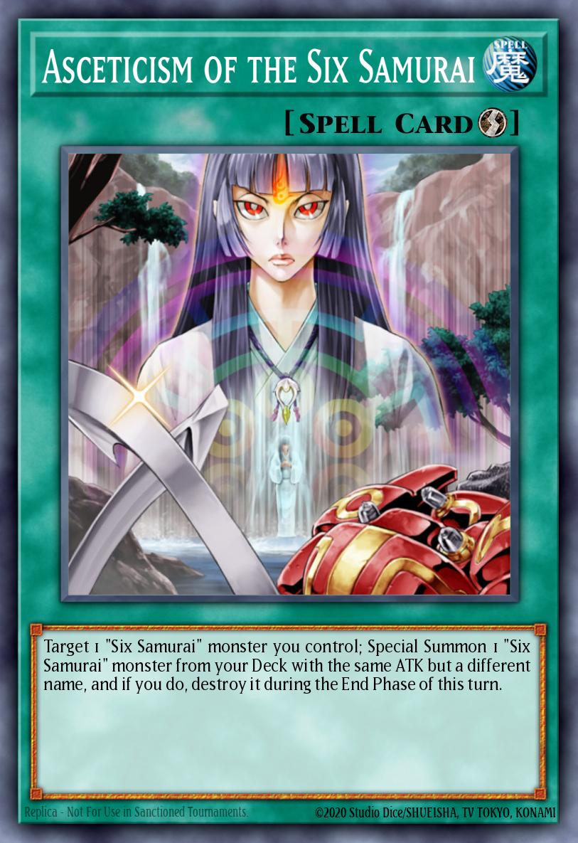 Asceticism of the Six Samurai - Battles of Legend: Glorious Gallery Yu-Gi-Oh! spoiler
