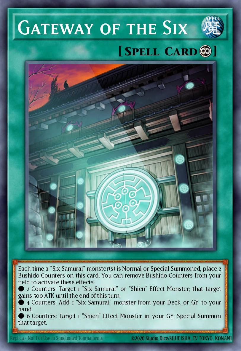 Gateway of the Six - Battles of Legend: Glorious Gallery Yu-Gi-Oh! spoiler