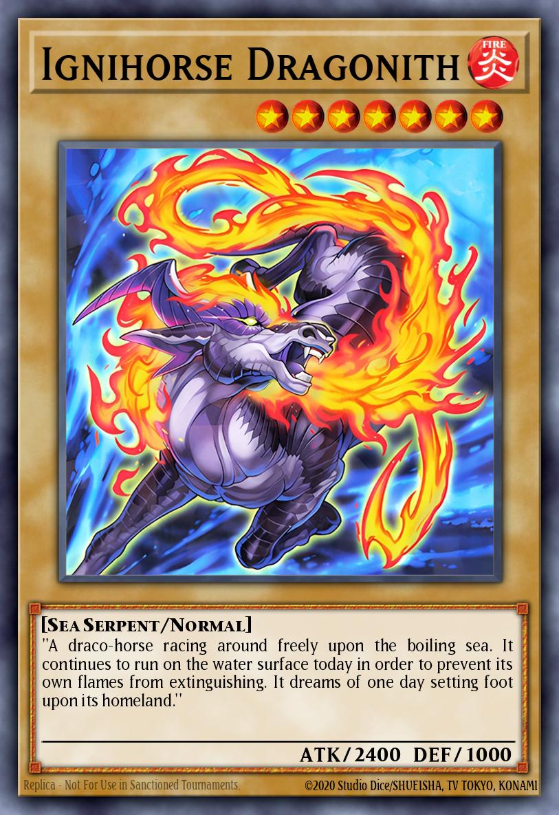 Ignihorse Dragonith - Chaos Origins Yu-Gi-Oh! spoiler