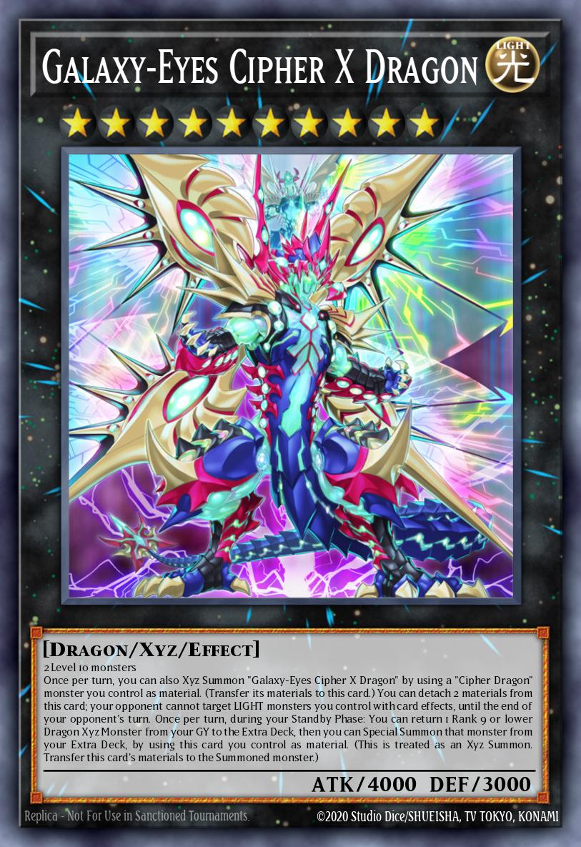 Galaxy-Eyes Cipher X Dragon - Battles of Legend: Glorious Gallery Yu-Gi-Oh! spoiler