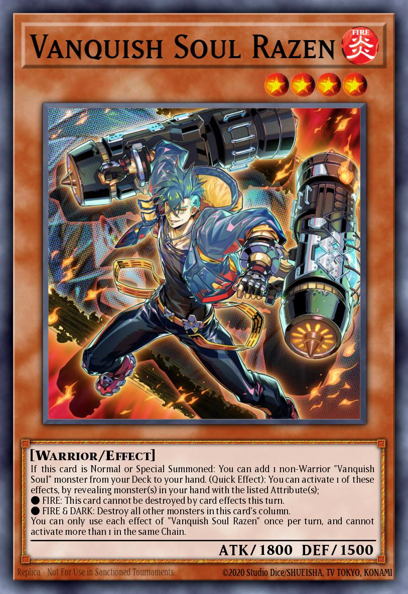 Vanquish Soul Razen - Rarity Collection 5 Yu-Gi-Oh! spoiler