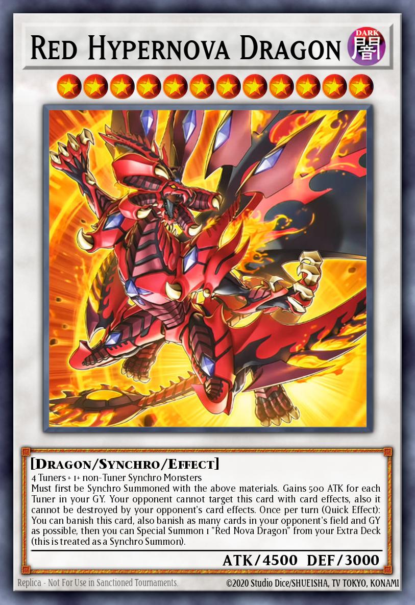 Red Hypernova Dragon - Blazing Dominion Yu-Gi-Oh! spoiler