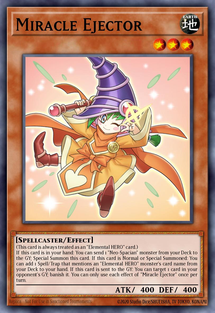 Miracle Ejector - Blazing Dominion Yu-Gi-Oh! spoiler