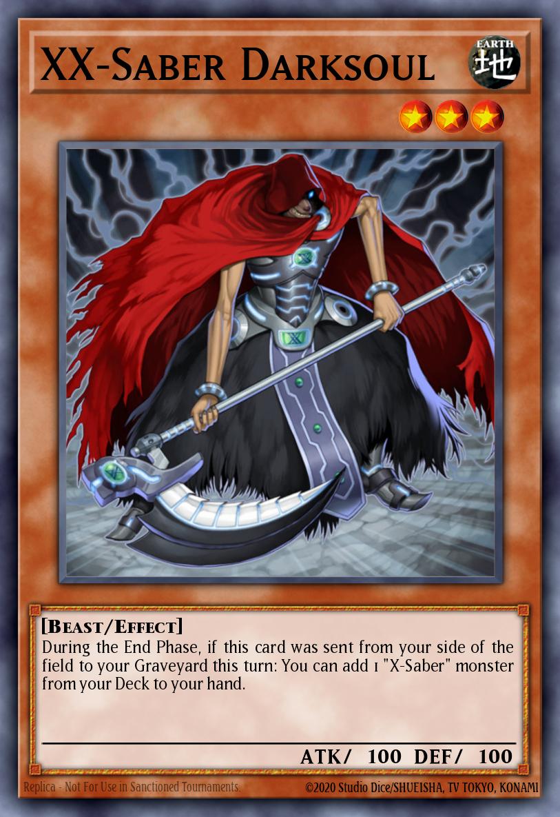 XX-Saber Darksoul - Legendary Modern Decks 2026 Yu-Gi-Oh! spoiler
