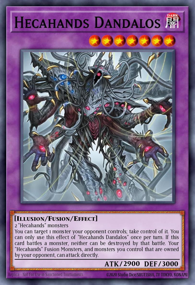 Hecahands Dandalos - Blazing Dominion Yu-Gi-Oh! spoiler