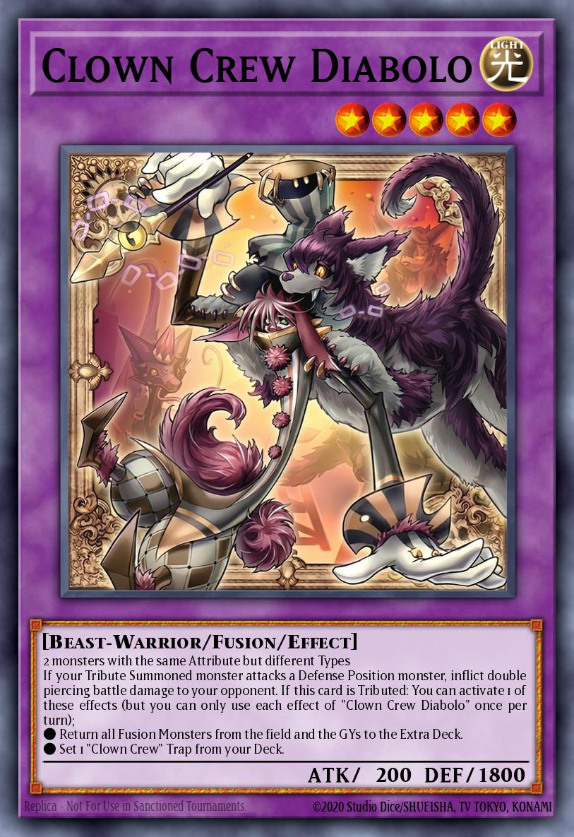 Clown Crew Diabolo - Blazing Dominion Yu-Gi-Oh! spoiler