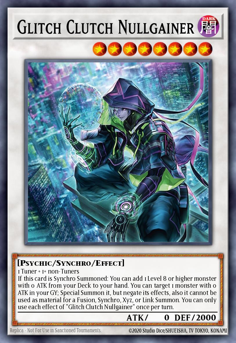 Glitch Clutch Nullgainer - Chaos Origins Yu-Gi-Oh! spoiler