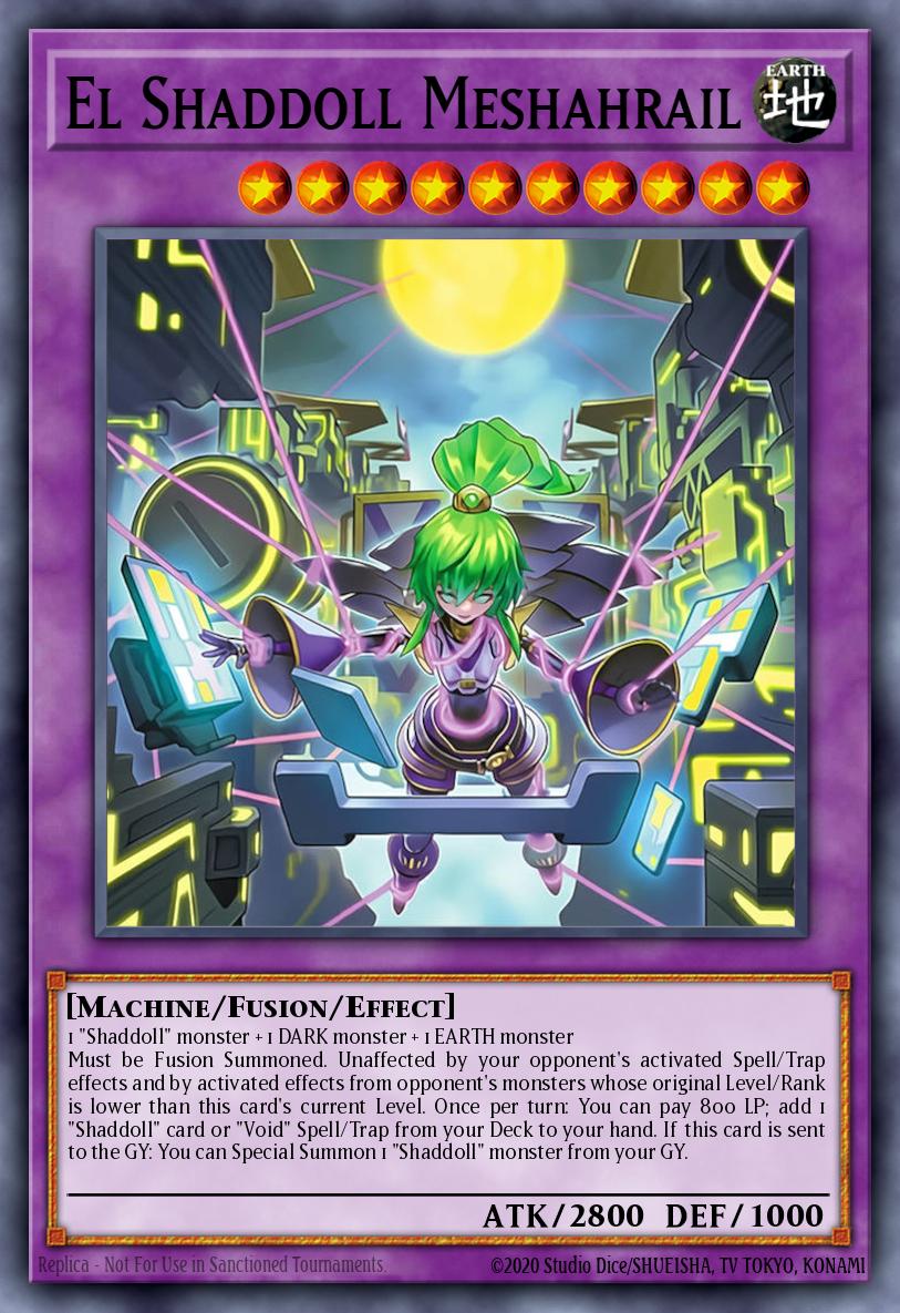 El Shaddoll Meshahrail - Battles of Legend: Glorious Gallery Yu-Gi-Oh! spoiler