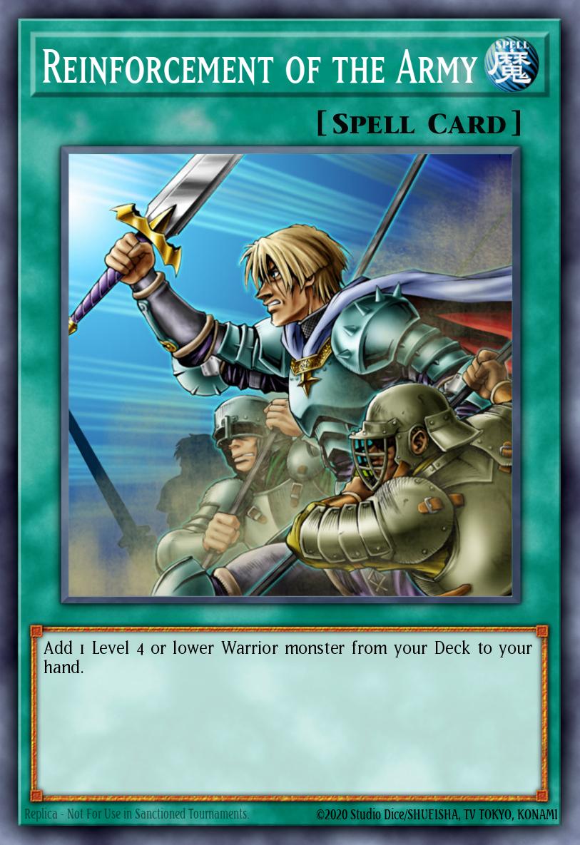 Reinforcement of the Army - Legendary Modern Decks 2026 Yu-Gi-Oh! spoiler