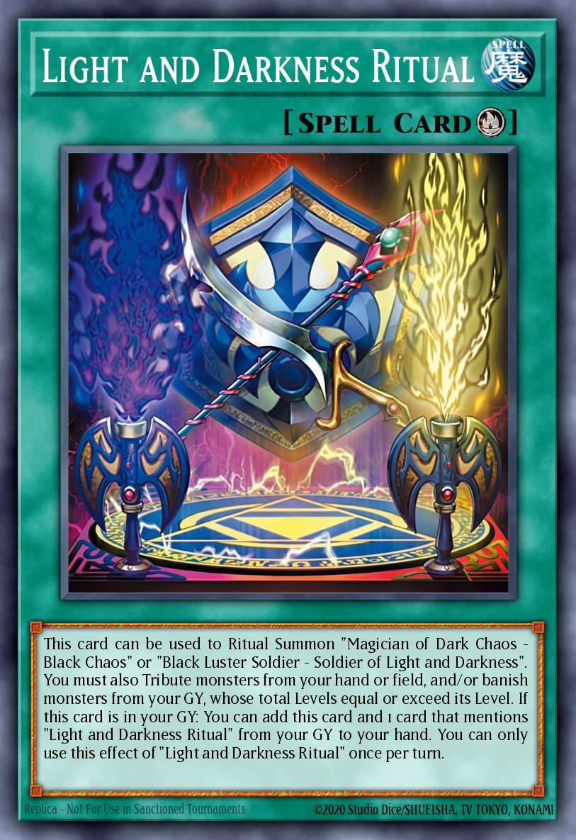 Light and Darkness Ritual - Chaos Origins Yu-Gi-Oh! spoiler