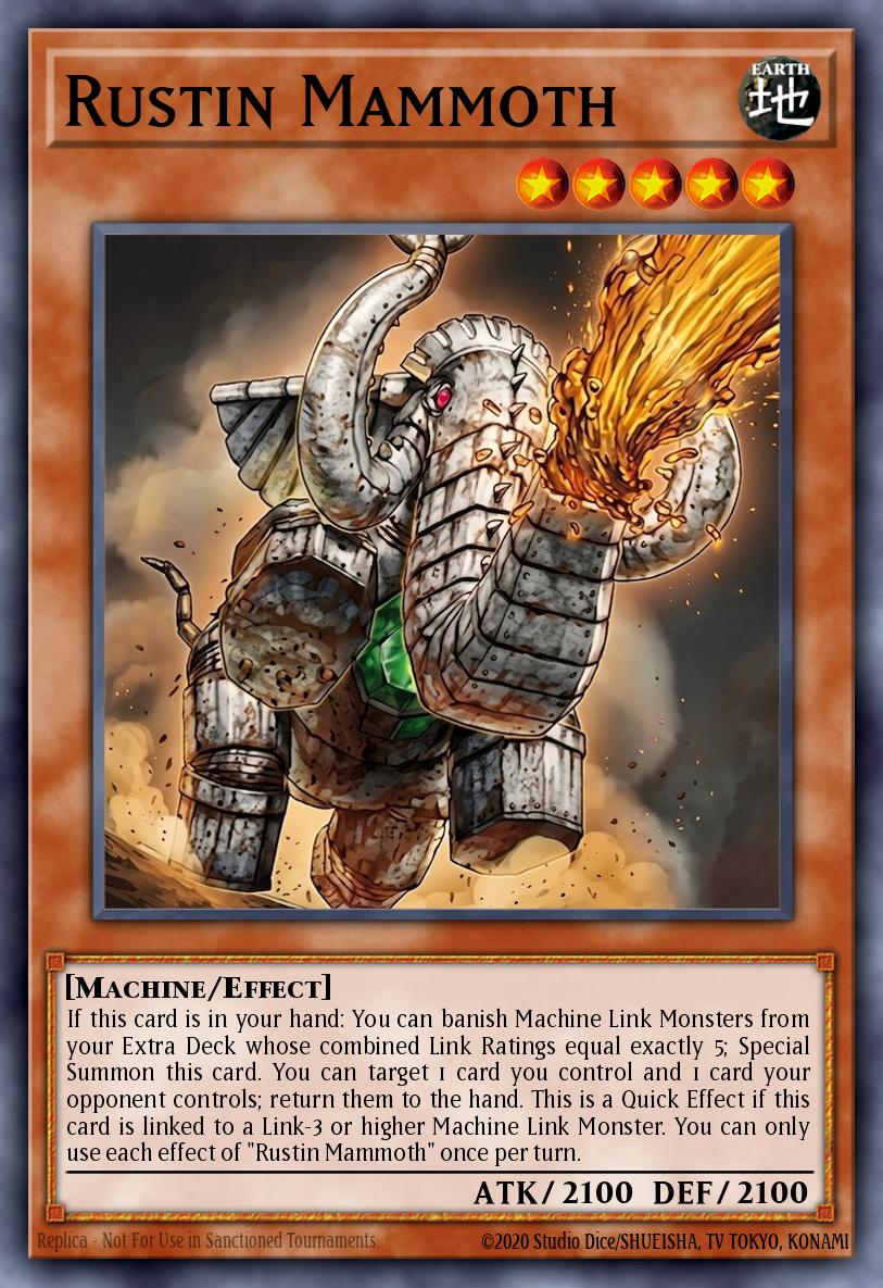 Rustin Mammoth - Blazing Dominion Yu-Gi-Oh! spoiler