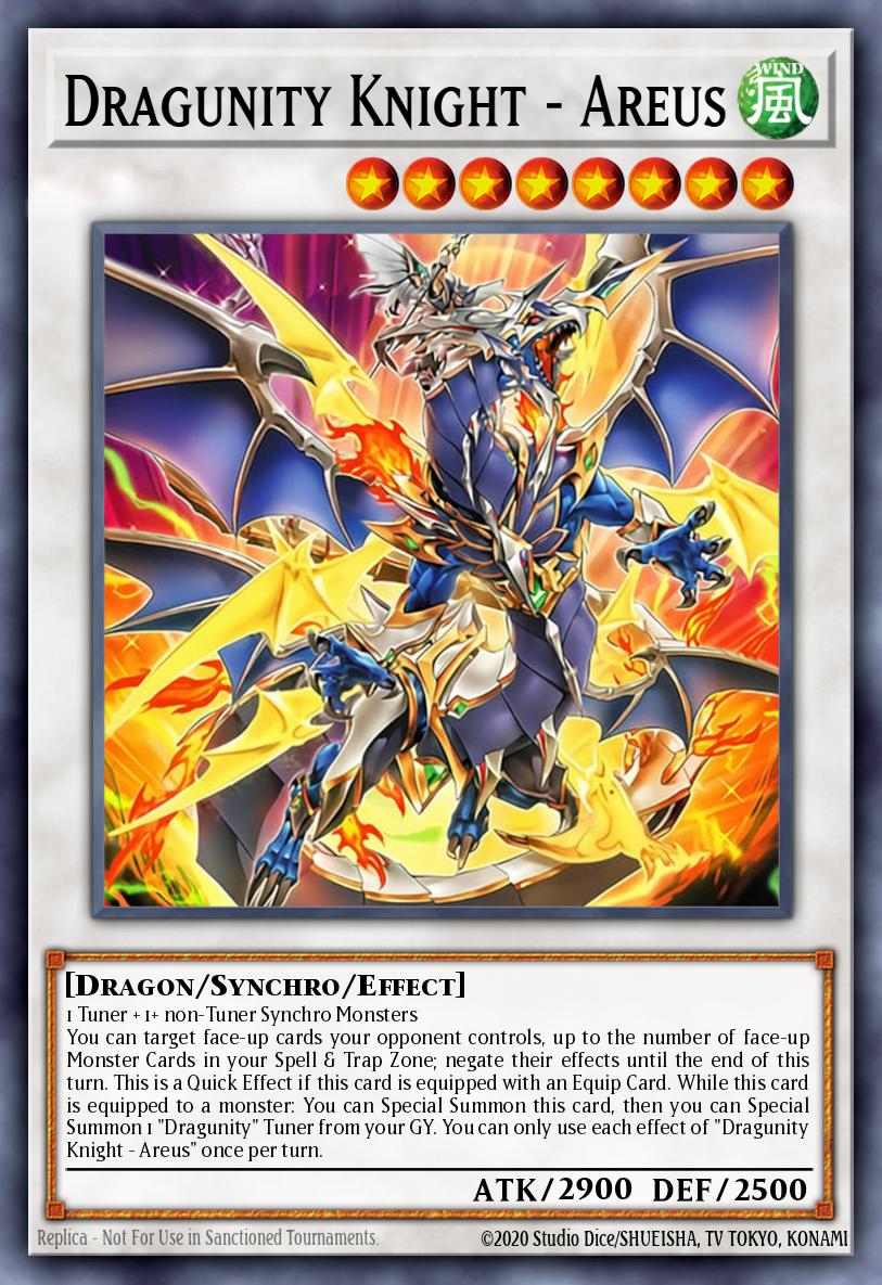 Dragunity Knight - Areus - Battles of Legend: Glorious Gallery Yu-Gi-Oh! spoiler