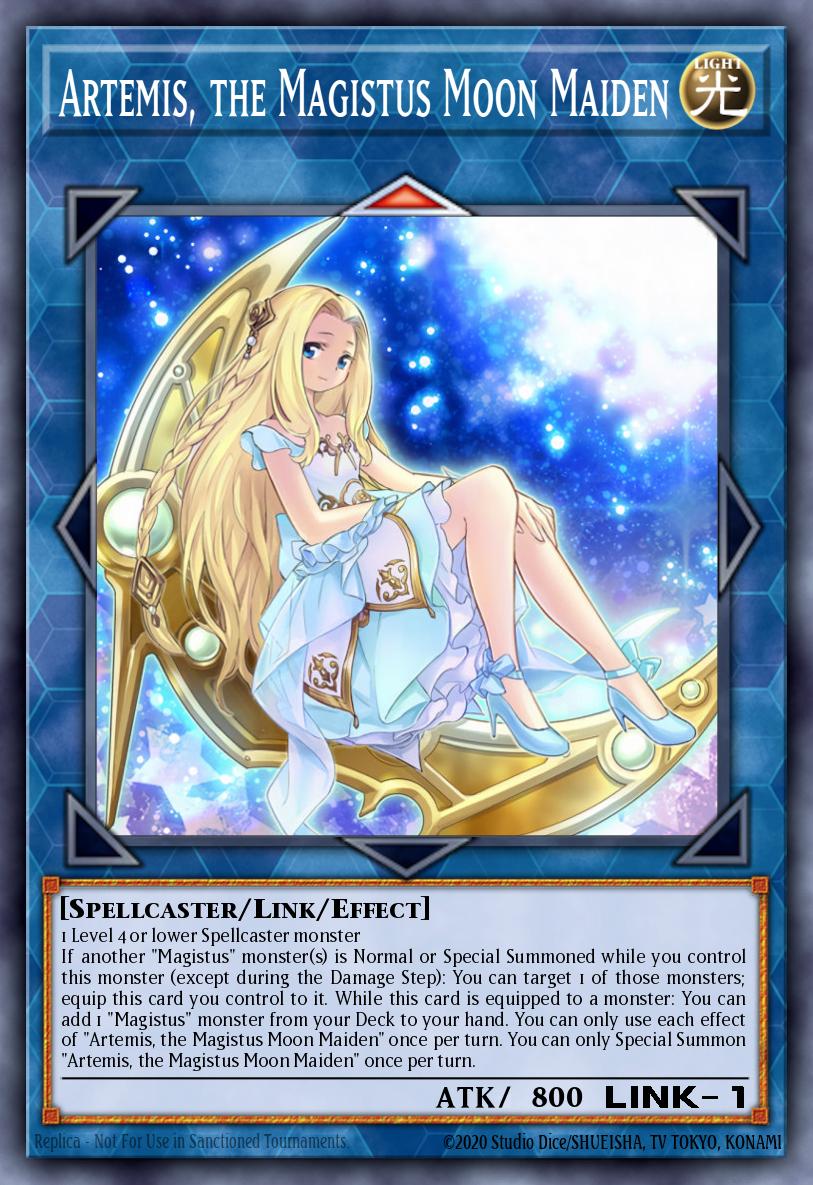 Artemis, the Magistus Moon Maiden - Ultimate Tournament Pack 1 Yu-Gi-Oh! spoiler