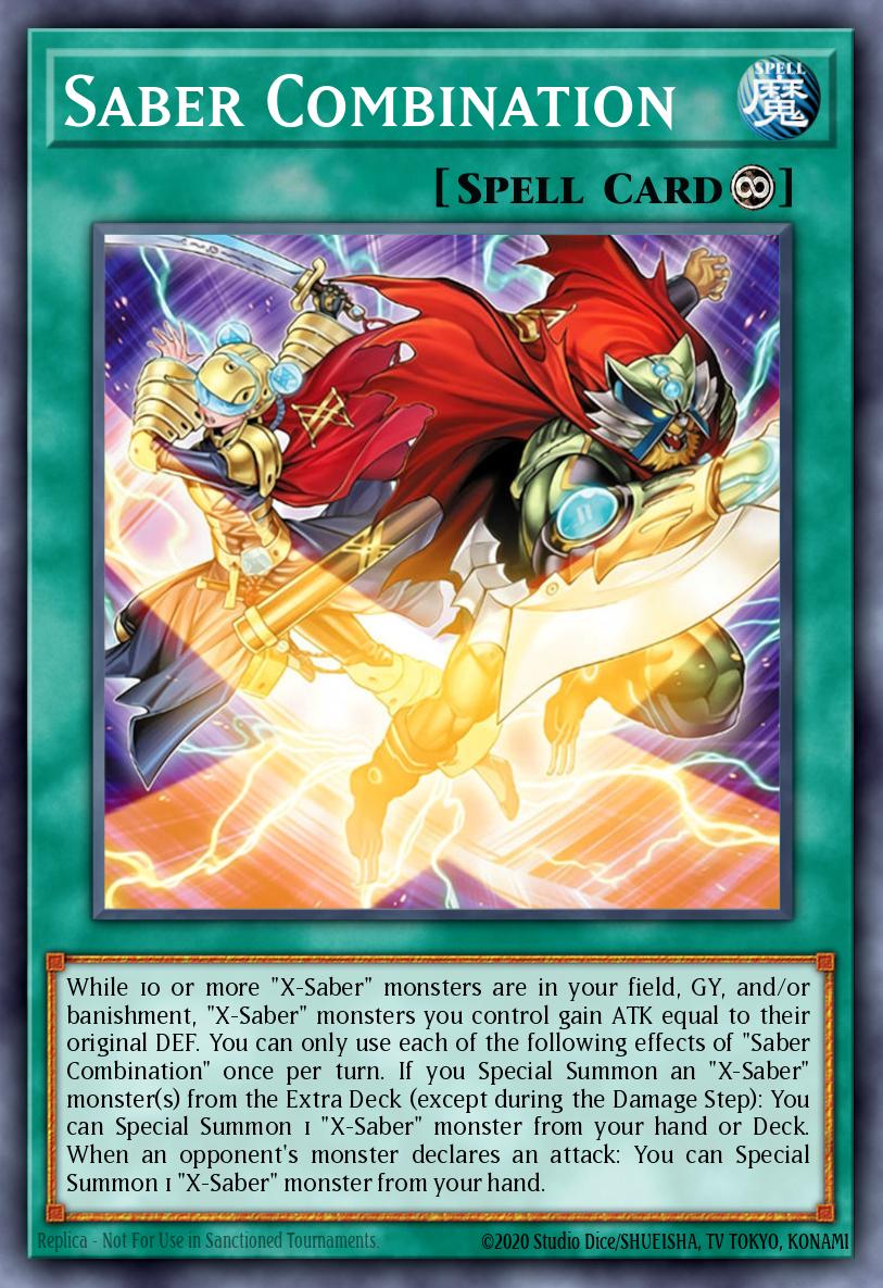 Saber Combination - Legendary Modern Decks 2026 Yu-Gi-Oh! spoiler