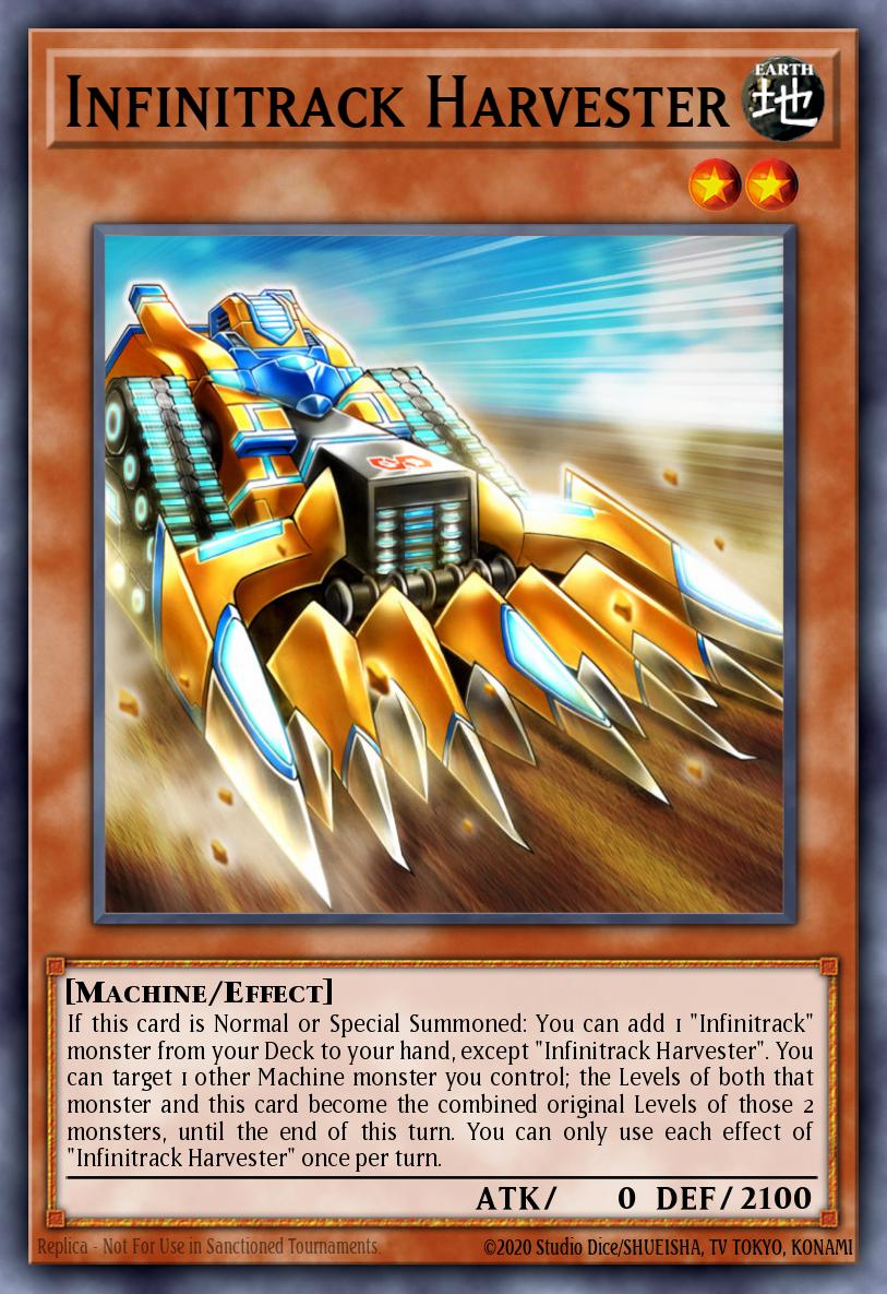 Infinitrack Harvester - Rarity Collection 5 Yu-Gi-Oh! spoiler