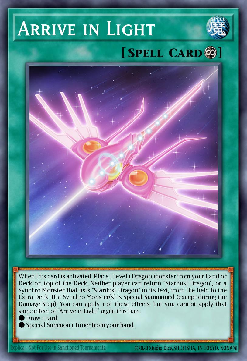 Arrive in Light - Battles of Legend: Glorious Gallery Yu-Gi-Oh! spoiler