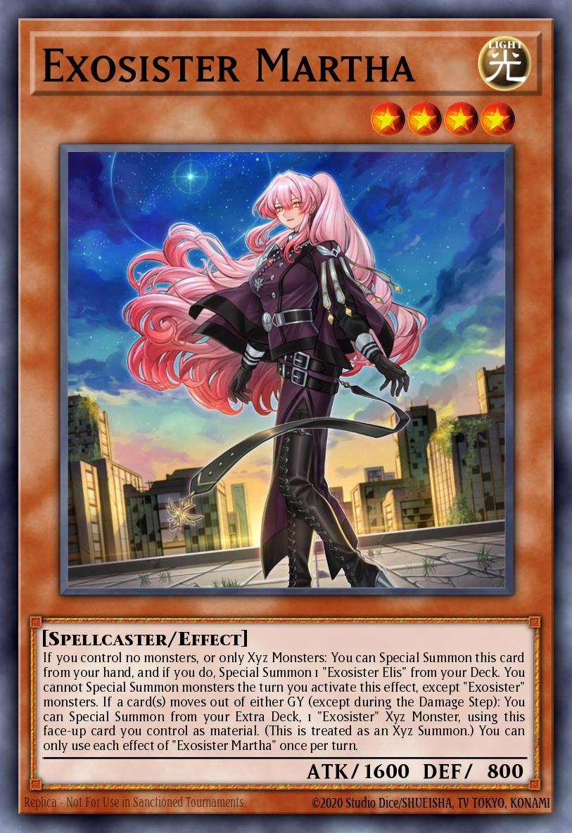 Exosister Martha - Battles of Legend: Glorious Gallery Yu-Gi-Oh! spoiler