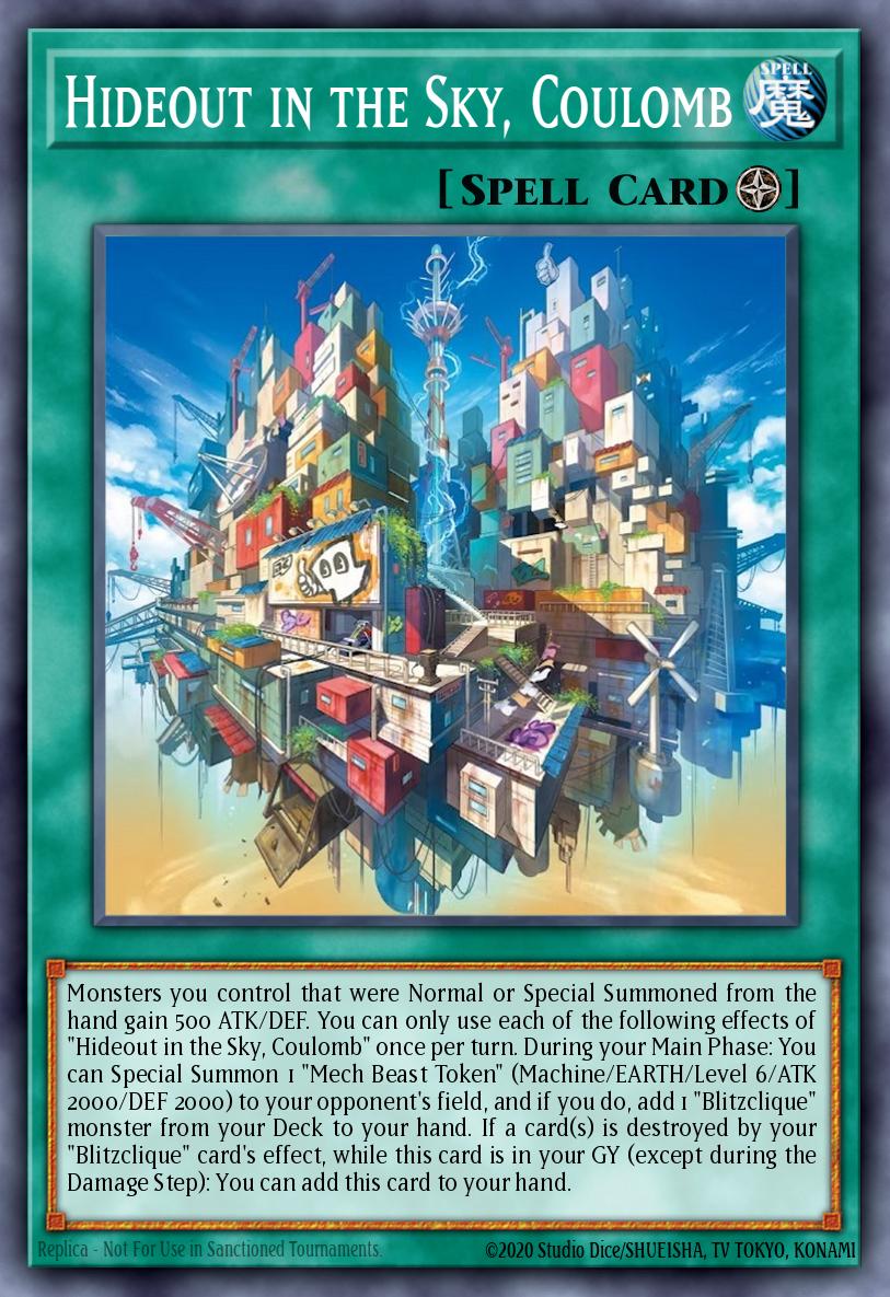 Hideout in the Sky, Coulomb - Chaos Origins Yu-Gi-Oh! spoiler