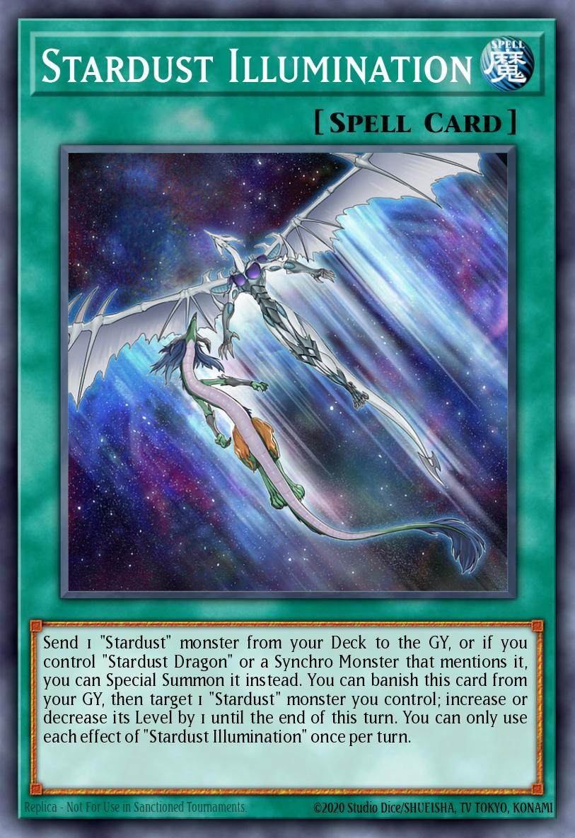 Stardust Illumination - Battles of Legend: Glorious Gallery Yu-Gi-Oh! spoiler