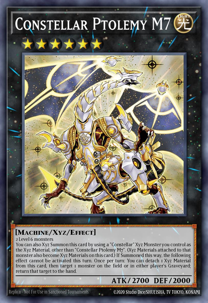 Constellar Ptolemy M7 - Battles of Legend: Glorious Gallery Yu-Gi-Oh! spoiler