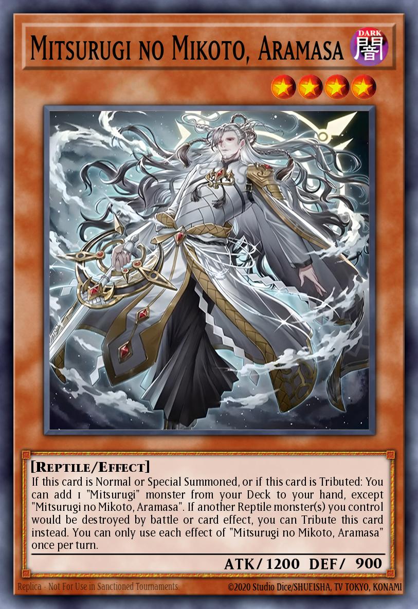 Mitsurugi no Mikoto, Aramasa - Legendary Modern Decks 2026 Yu-Gi-Oh! spoiler