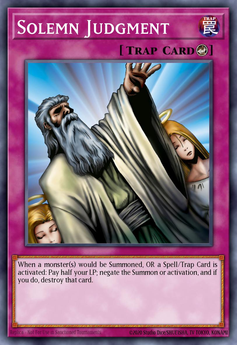 Solemn Judgment - Rarity Collection 5 Yu-Gi-Oh! spoiler