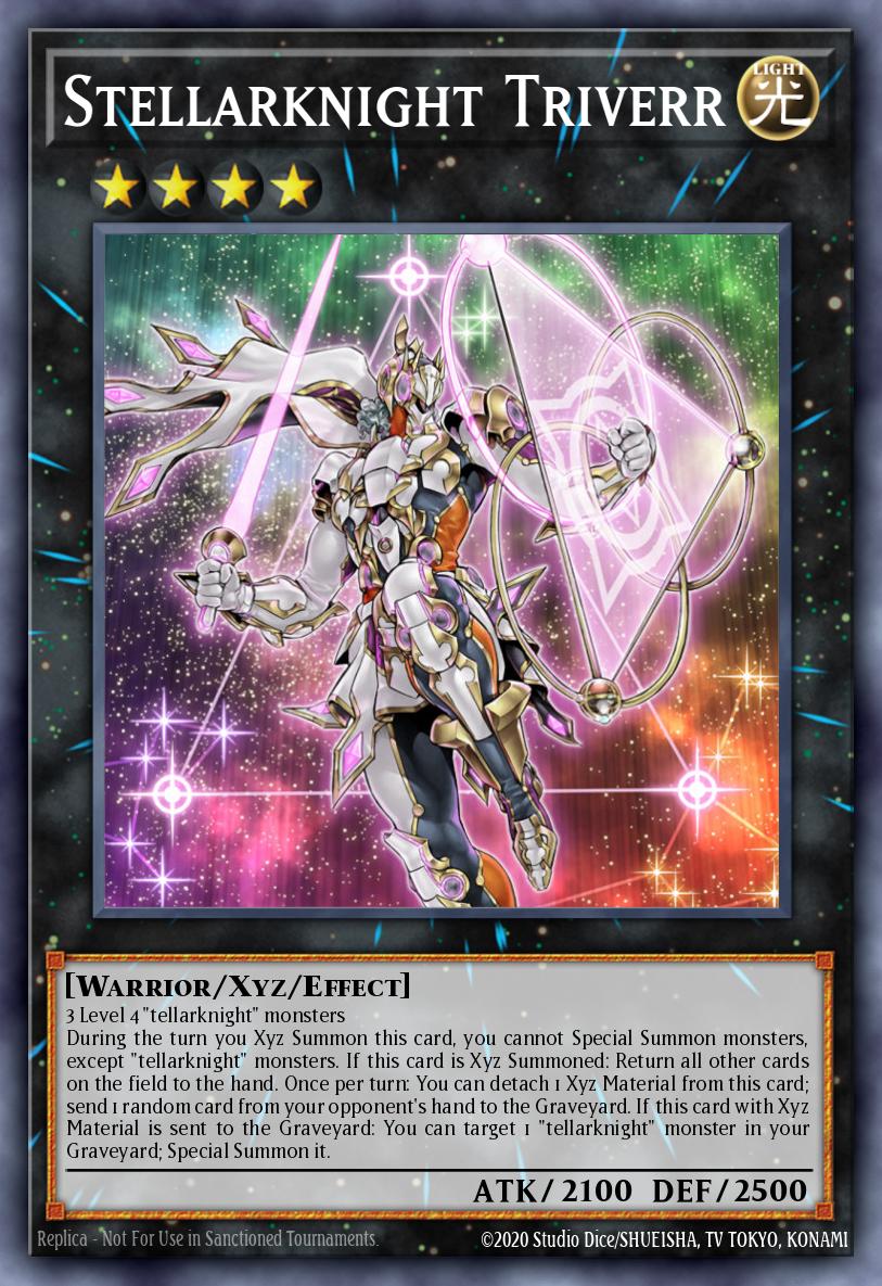 Stellarknight Triverr - Battles of Legend: Glorious Gallery Yu-Gi-Oh! spoiler