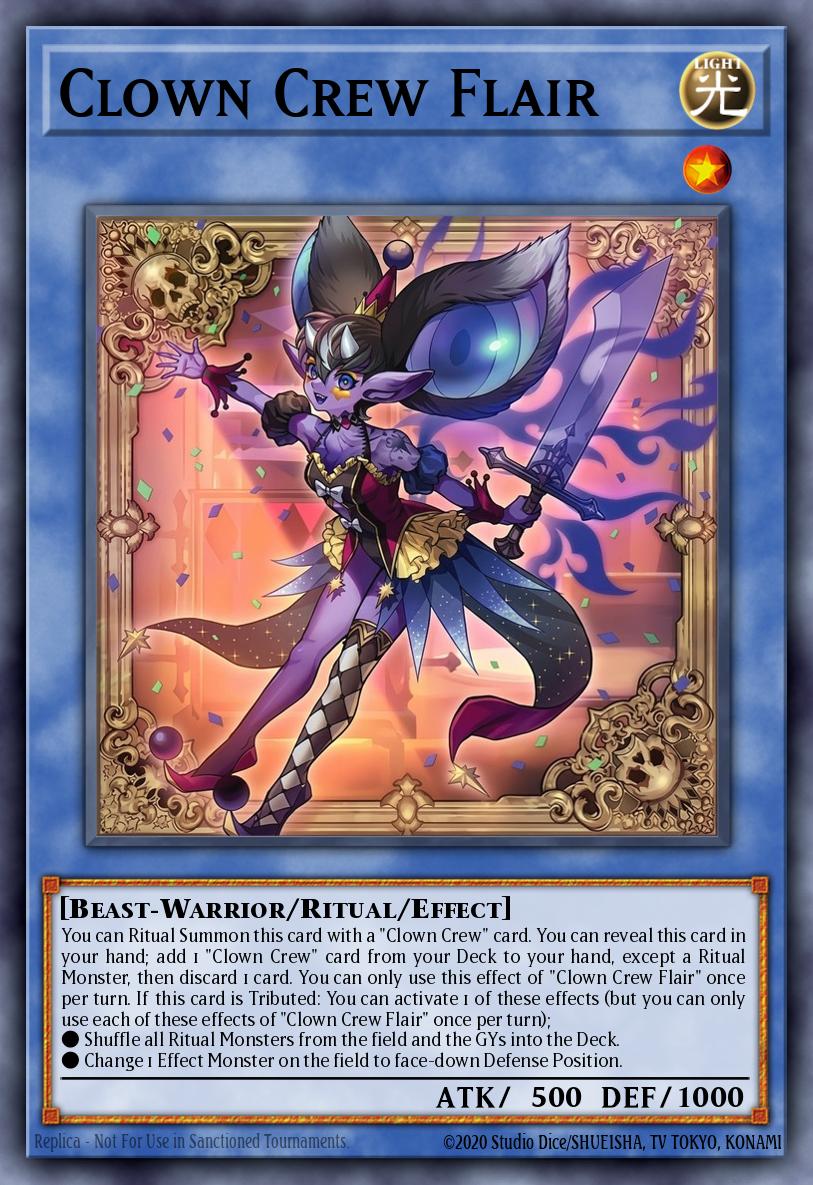 Clown Crew Flair - Blazing Dominion Yu-Gi-Oh! spoiler