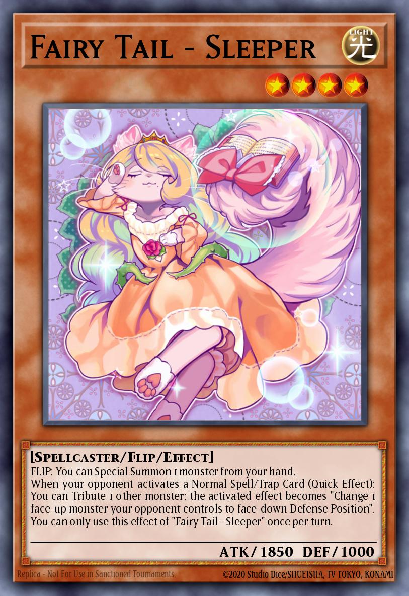 Fairy Tail - Sleeper - Battles of Legend: Glorious Gallery Yu-Gi-Oh! spoiler