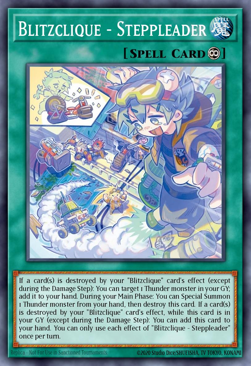 Blitzclique - Steppleader - Chaos Origins Yu-Gi-Oh! spoiler