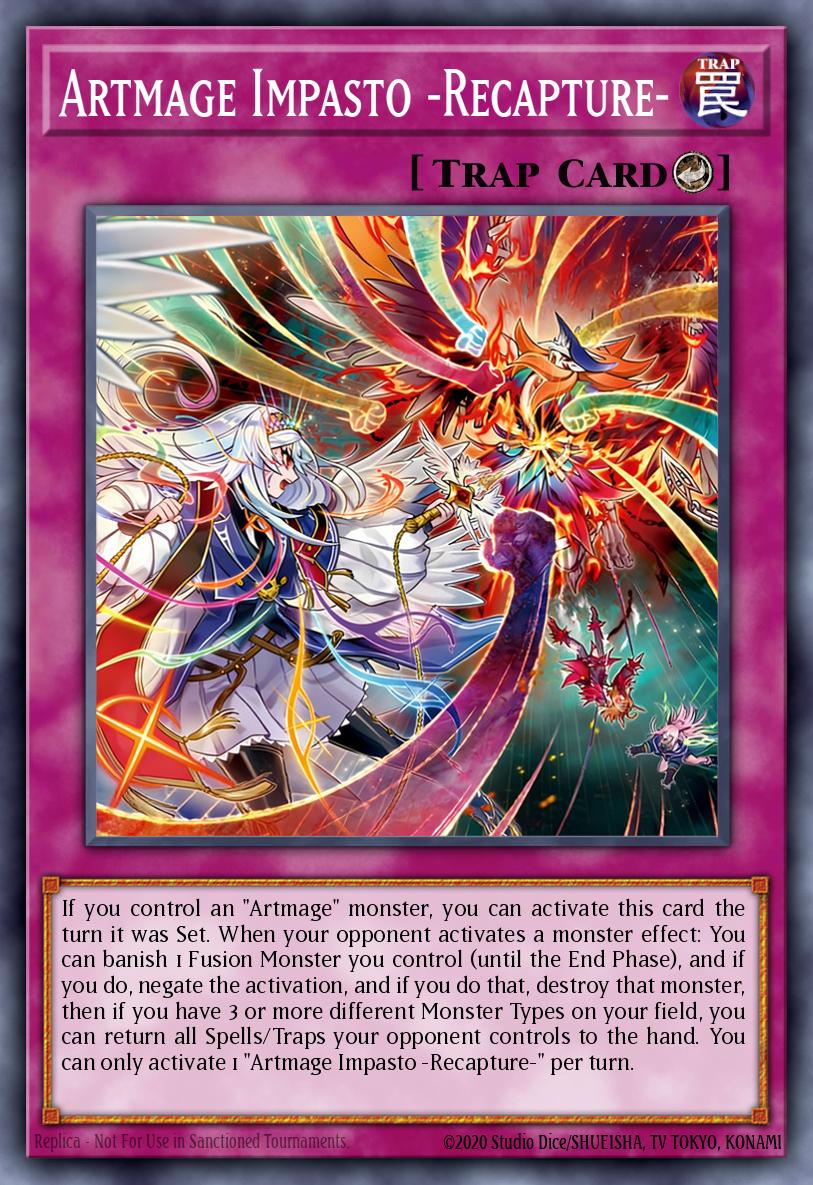 Artmage Impasto -Recapture- - Blazing Dominion Yu-Gi-Oh! spoiler