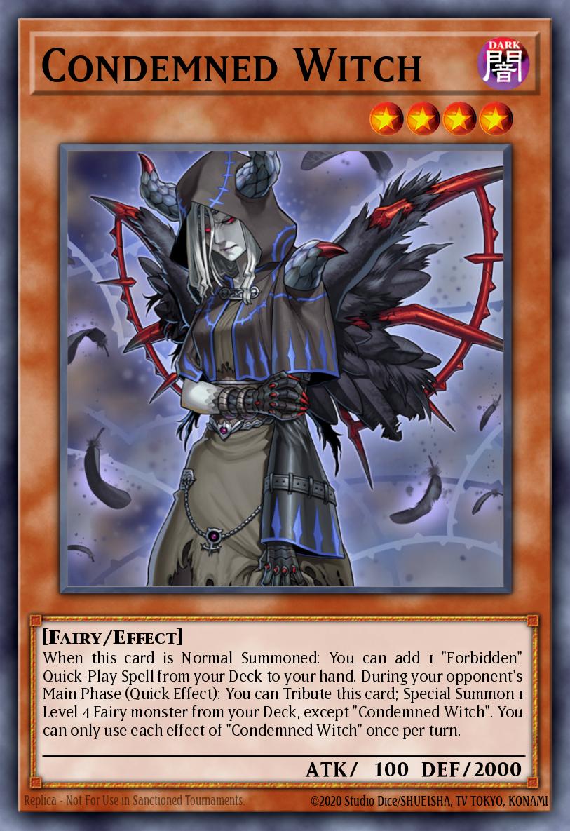 Condemned Witch - Battles of Legend: Glorious Gallery Yu-Gi-Oh! spoiler