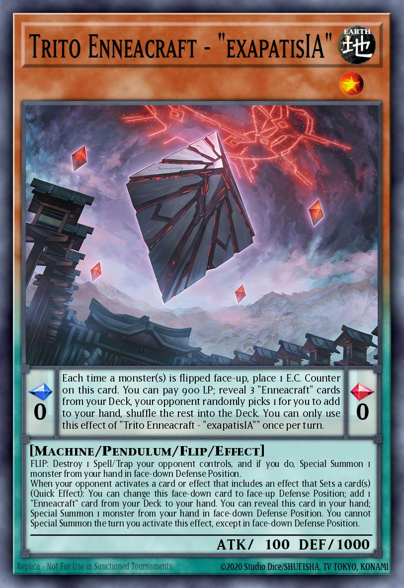Trito Enneacraft - "exapatisIA" - Blazing Dominion Yu-Gi-Oh! spoiler