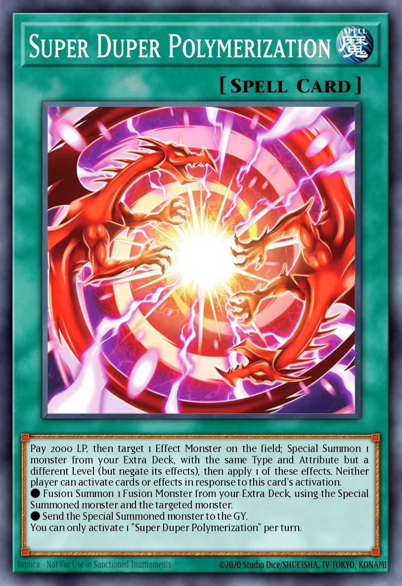 Super Duper Polymerization - Blazing Dominion Yu-Gi-Oh! spoiler