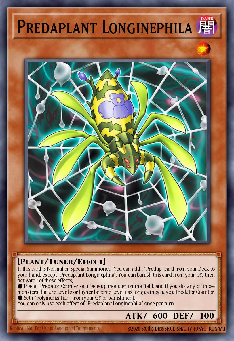 Predaplant Longinephila - Blazing Dominion Yu-Gi-Oh! spoiler