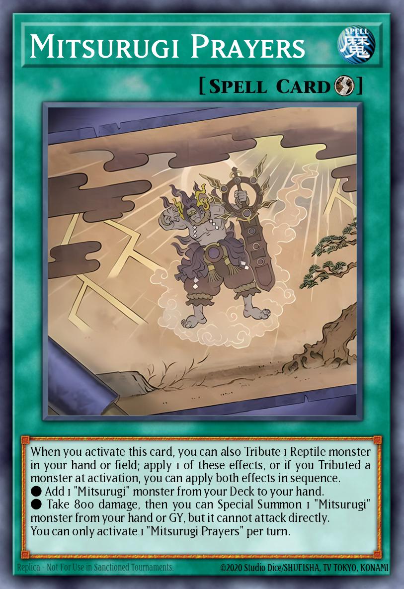 Mitsurugi Prayers - Legendary Modern Decks 2026 Yu-Gi-Oh! spoiler