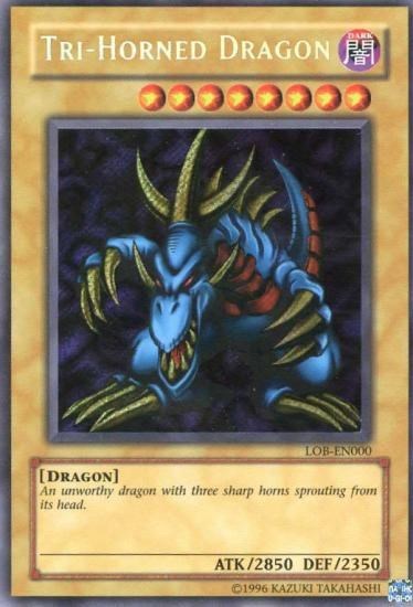 Tri-Horned Dragon (LOB-EN000)