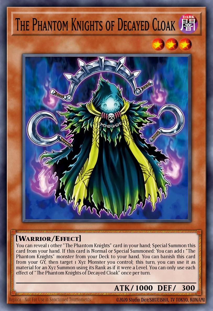 The Phantom Knights of Decayed Cloak - Chaos Origins Yu-Gi-Oh! spoiler