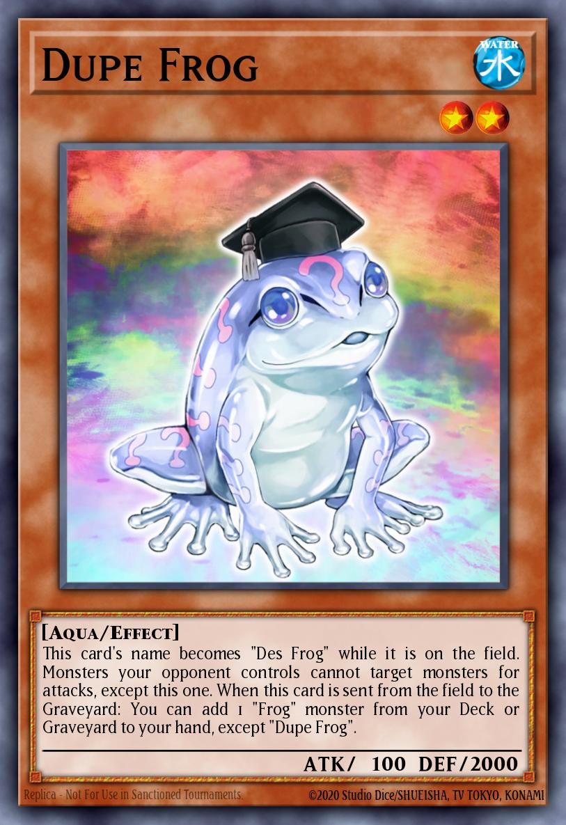 Dupe Frog - Battles of Legend: Glorious Gallery Yu-Gi-Oh! spoiler