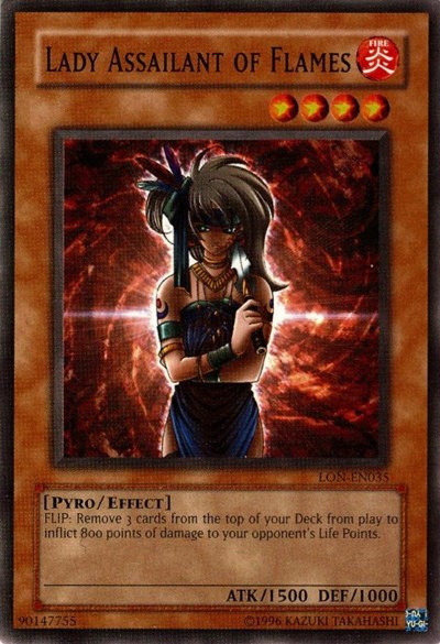 Lady Assailant of Flames