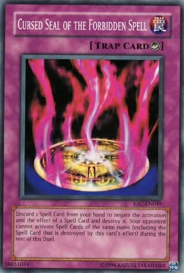 Cursed Seal of the Forbidden Spell