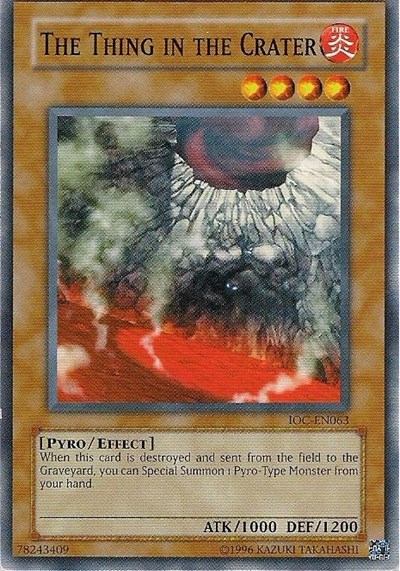 The Thing in the Crater
