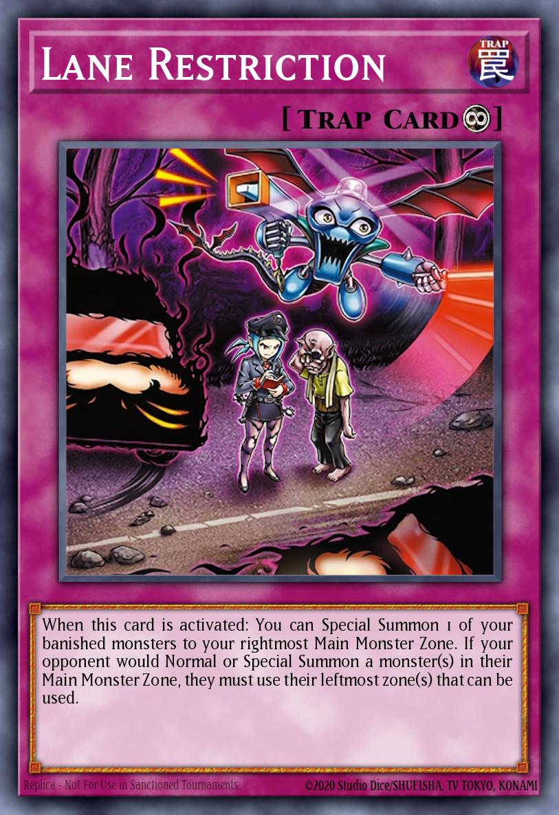 Lane Restriction - Chaos Origins Yu-Gi-Oh! spoiler