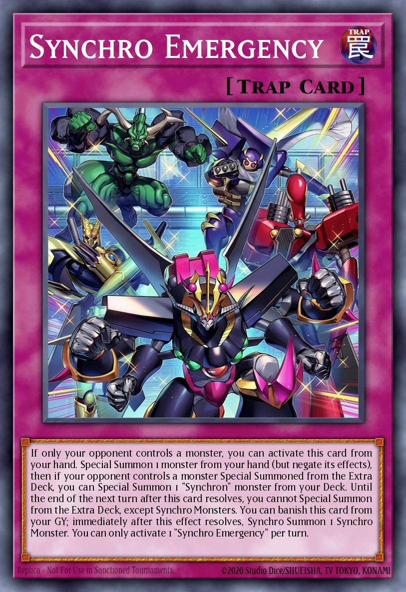 Synchro Emergency - Magnificent Monsters Yu-Gi-Oh! spoiler