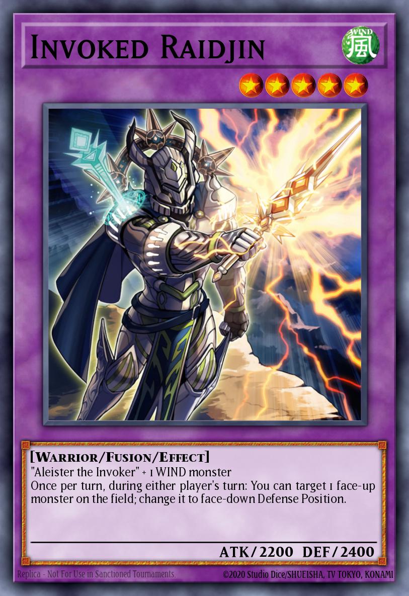 Invoked Raidjin - Battles of Legend: Glorious Gallery Yu-Gi-Oh! spoiler