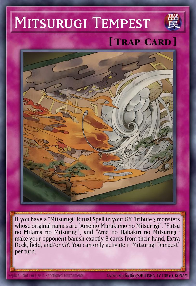 Mitsurugi Tempest - Legendary Modern Decks 2026 Yu-Gi-Oh! spoiler