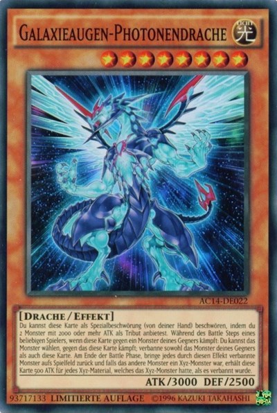 Galaxy-Eyes Photon Dragon (German) - 