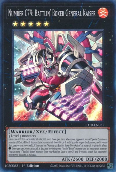 Number C79: Battlin' Boxer General Kaiser