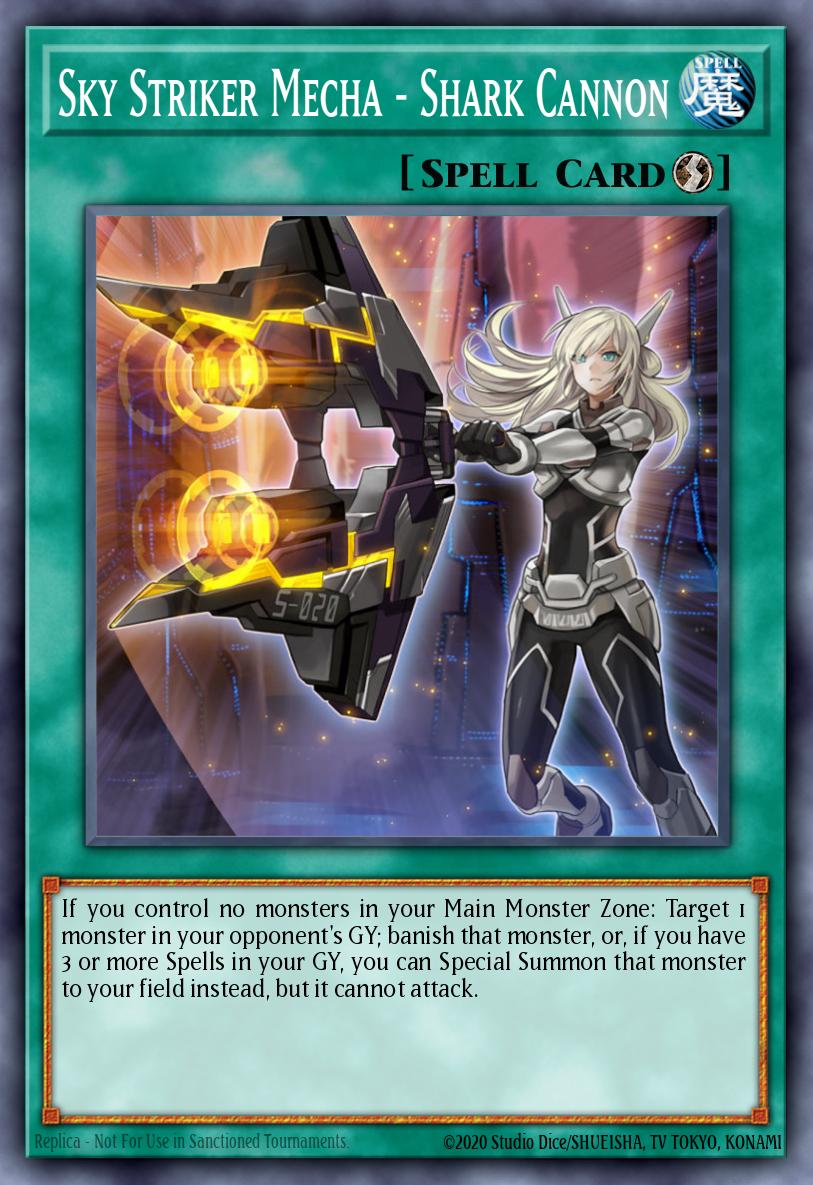 Sky Striker Mecha - Shark Cannon - Legendary Modern Decks 2026 Yu-Gi-Oh! spoiler