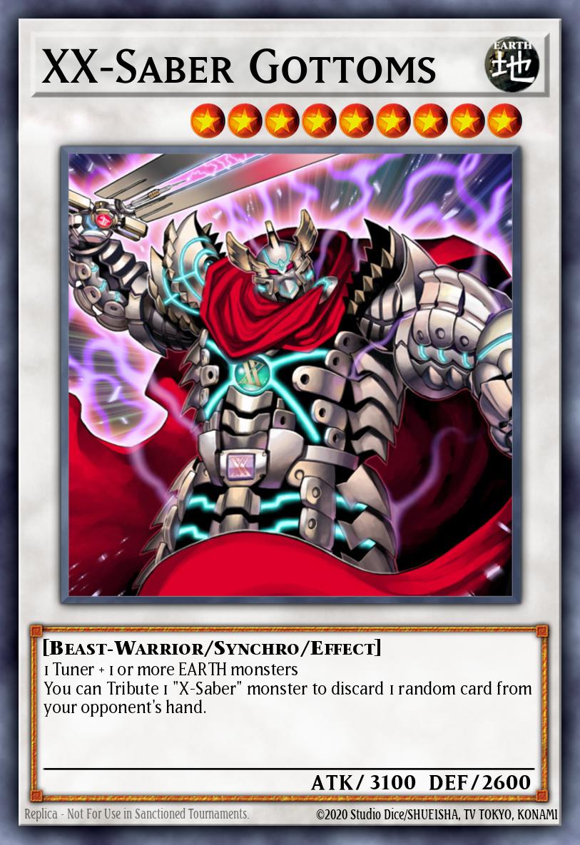 XX-Saber Gottoms - Legendary Modern Decks 2026 Yu-Gi-Oh! spoiler